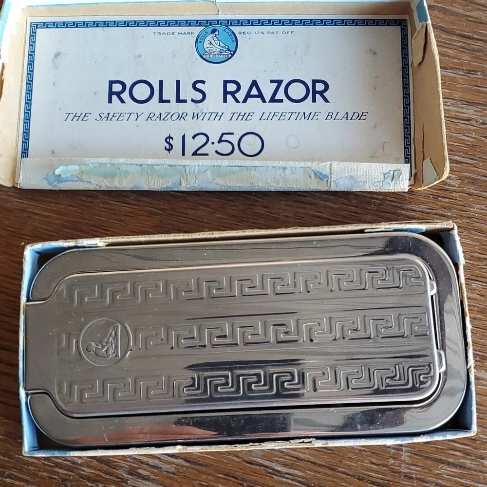 Vintage‎ Rolls Razor 1927 Antique England London Best Sheffield Steel